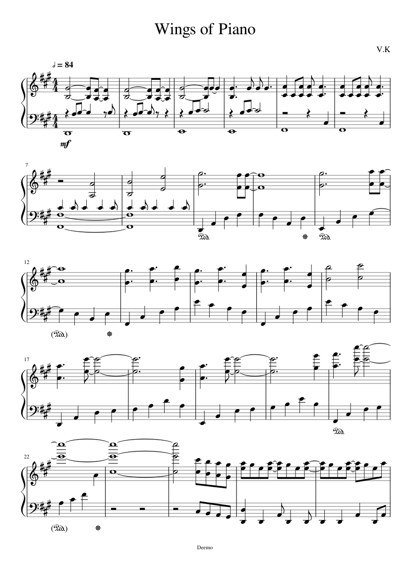 of Sheet music for Piano (Solo) | Musescore.com