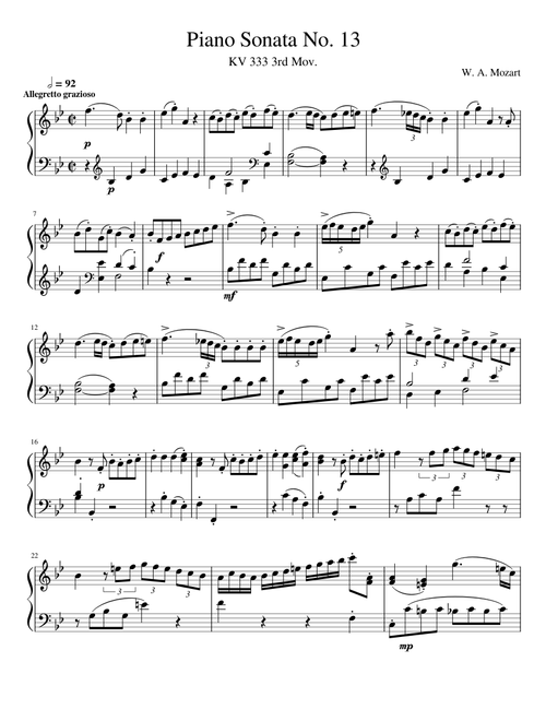 Piano Sonata No.13