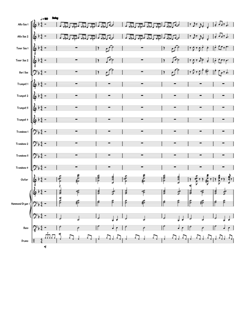 Monthy Python and the Holy Grail: Intermission Music, for Jazz Band