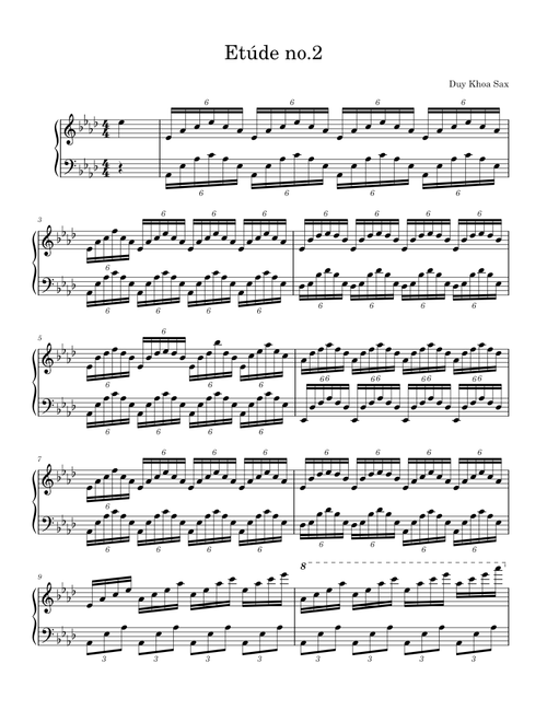 Etúde no.2 – duykhoasax