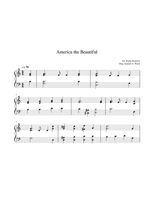 America the Beautiful