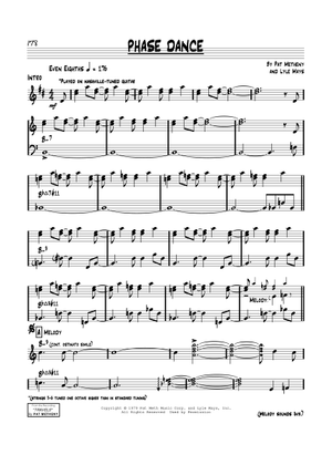 ビッグバンド楽譜「YOU」PAT METHENY - BOB CURNOW ジェームス JAMES ビッグバンド 譜面セット 楽譜 ECM パット