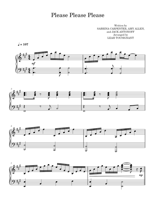 Please Please Please – Sabrina Carpenter (Sample)