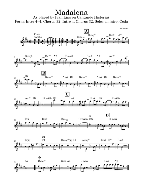 Madalena – Ivan Lins