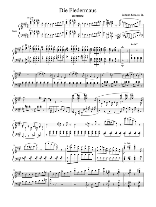 Die Fledermaus Overture