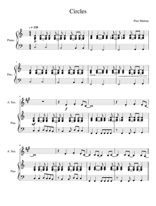 Circles Alto Sax