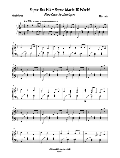 Super Bell Hill but it's a waltz