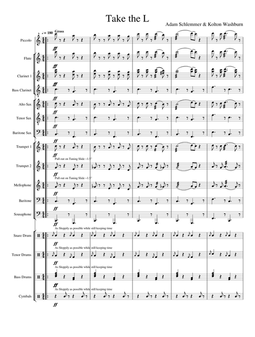 Take the L - Pep Band