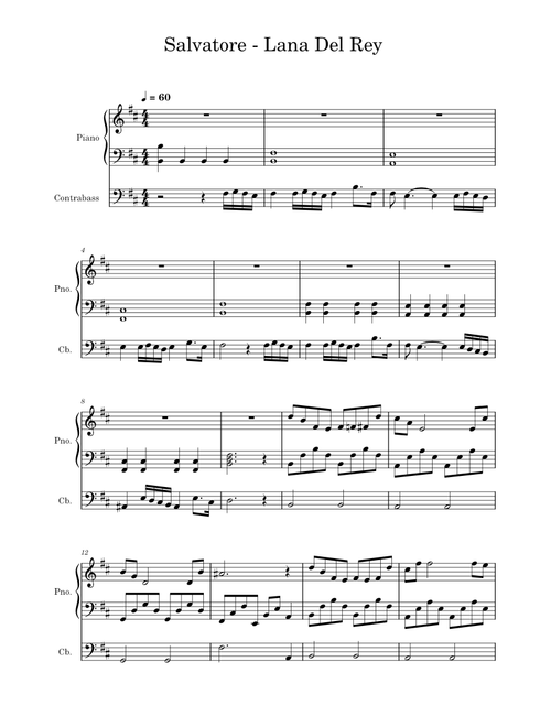 Salvatore – Lana Del Rey