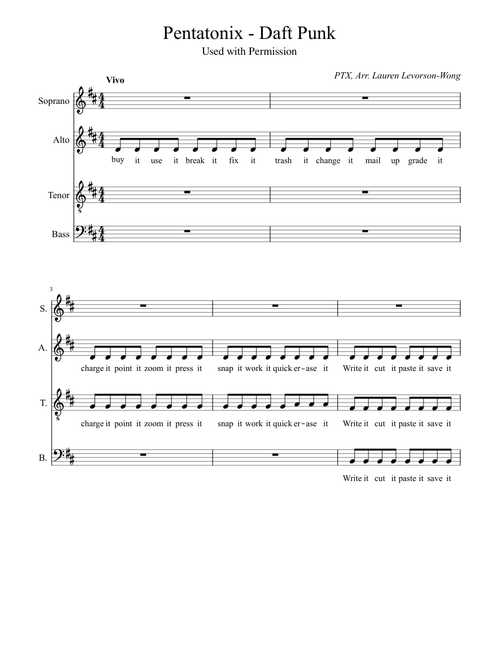 Pentatonix - Daft Punk