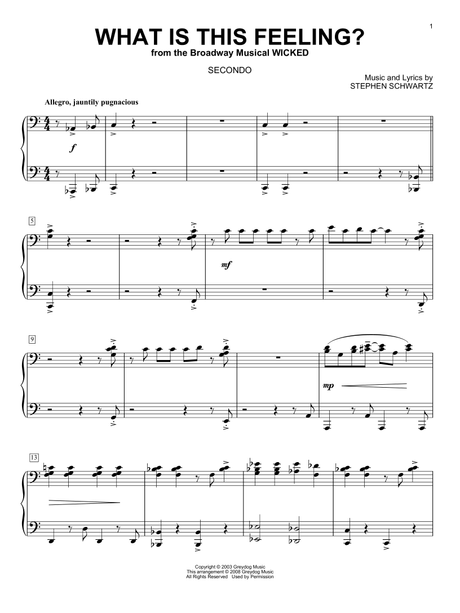 Wicked - A New Musical - Piano/Vocal Selections by Stephen