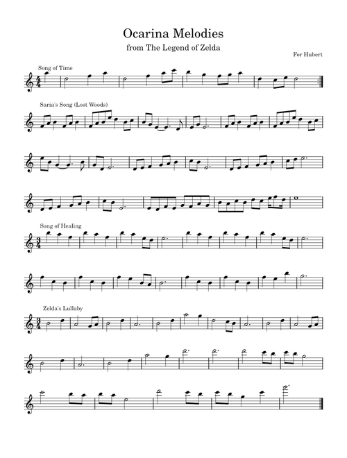 Ocarina Melodies