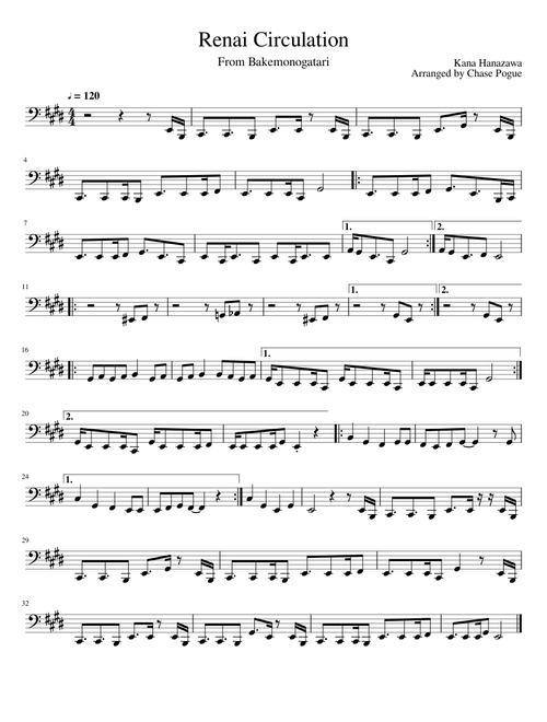 Renai Circulation - Tuba Solo