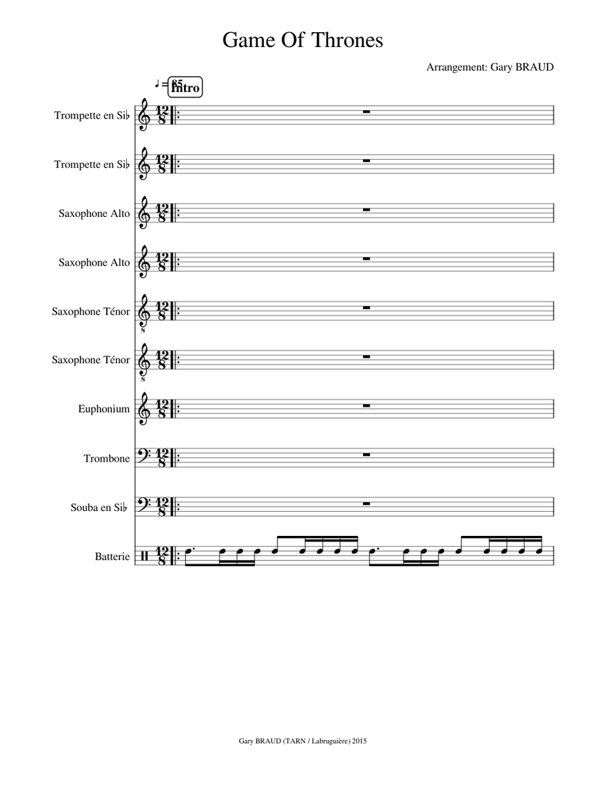 Game Of Thrones Piano Tutorial