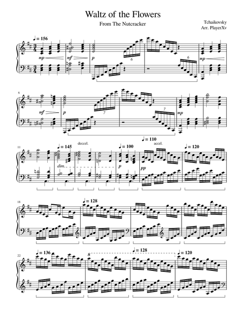 Waltz Of The Flowers, Op. 71