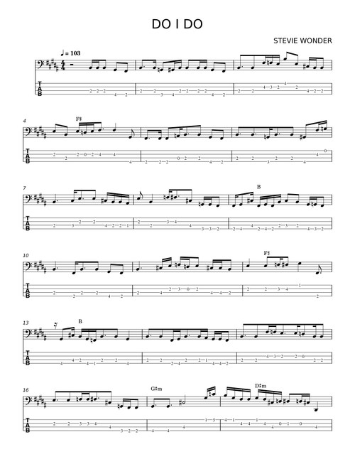 Do i do - Stevie Wonder