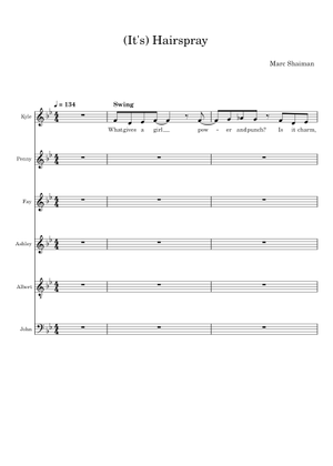 Hairspray – Marc Shaiman Sheet Music for Piano (Solo) | MuseScore.com