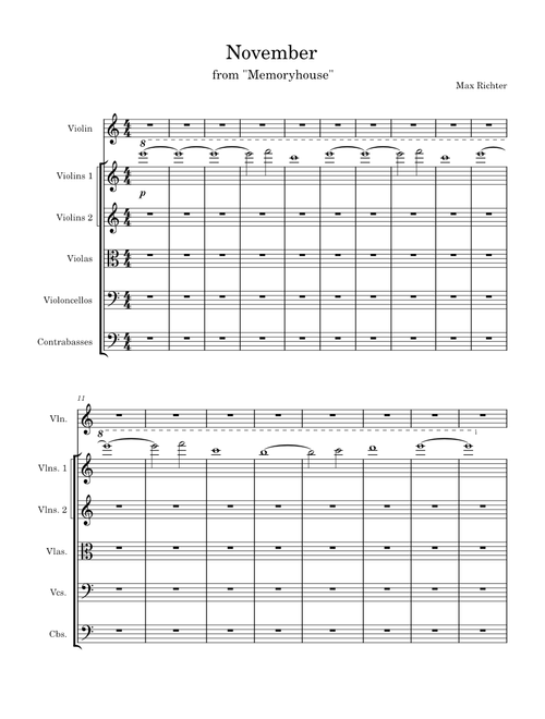 November – Max Richter