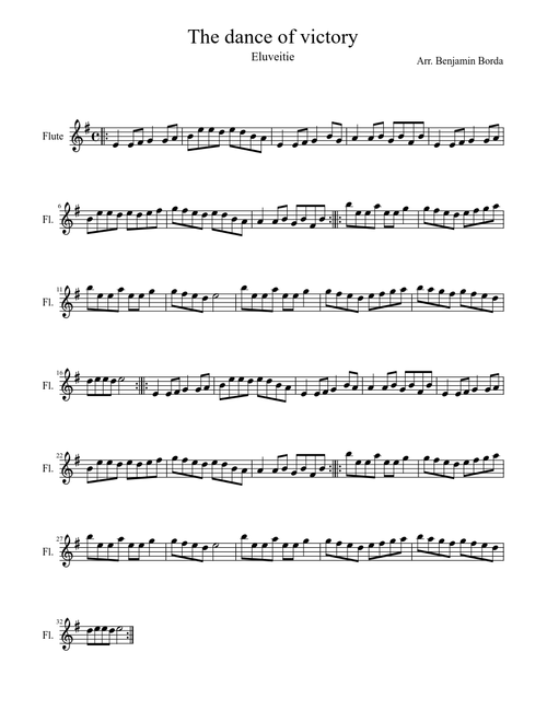 The dance of victory-Eluveitie(Flute)