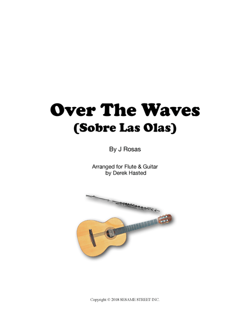 Over The Waves (Sobre Las Olas) - flute and guitar duet (Arr. Derek Hasted) - Various (Instrumental Duet)