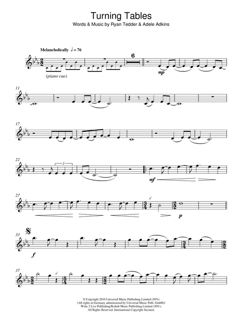 Turning Tables - Adele (Flute Solo)
