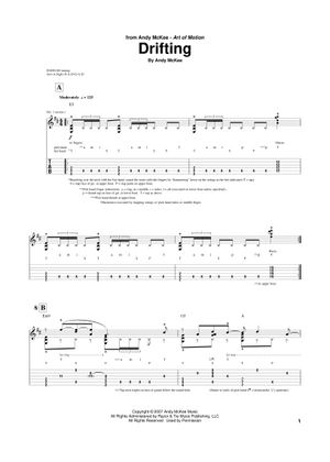 andy mckee Sheet Music to download and print