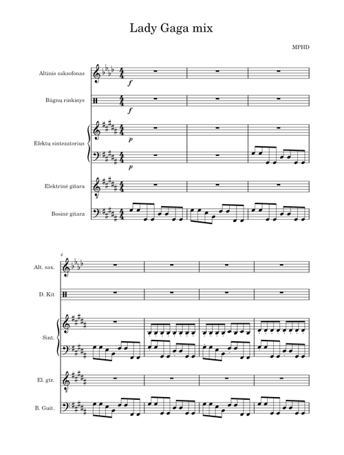 Lady Gaga Mix - MPHD