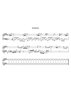 Free Isolation by Toto sheet music | Download PDF or print Free Isolation by Toto sheet music | Download PDF or print