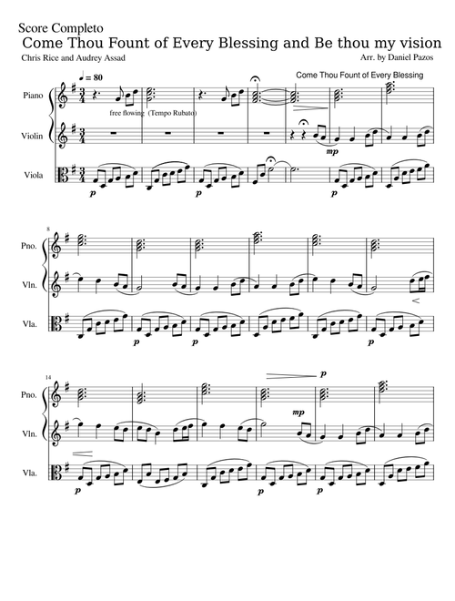 Come Thou Fount of Every Blessing – Chris Rice Come thou fount of Every blessing and Be thou my vision