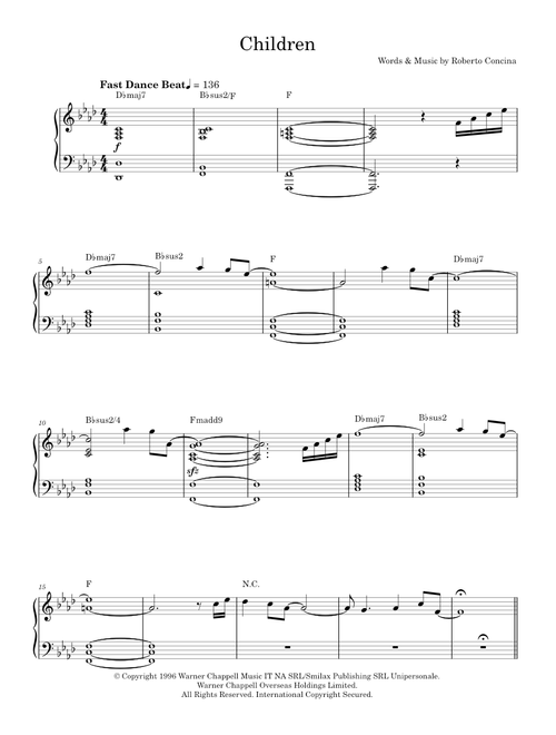 Children - Robert Miles, Tokio Myers (Piano Solo)