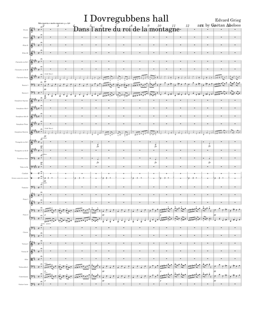 In The Hall of The Mountain King – Edvard Grieg