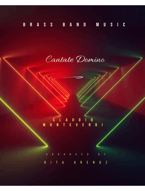 CANTATE DOMINO by Monteverdi (for Brass Band) (Arr. Rita Arendz) (Brass Band)