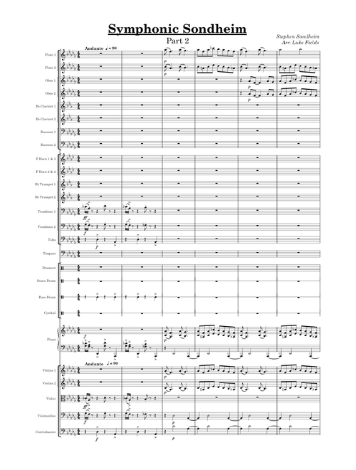 Symphonic Sondheim Part II- Company, Follies, A Little Night Music -Stephen Sondheim