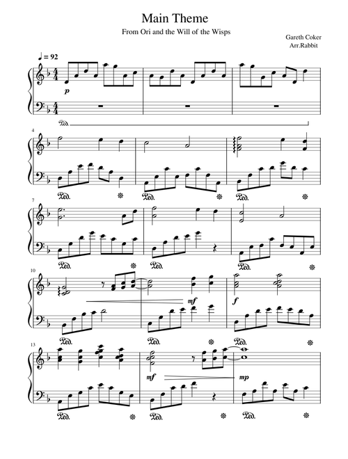 Main Theme - Ori and the Will of the Wisps