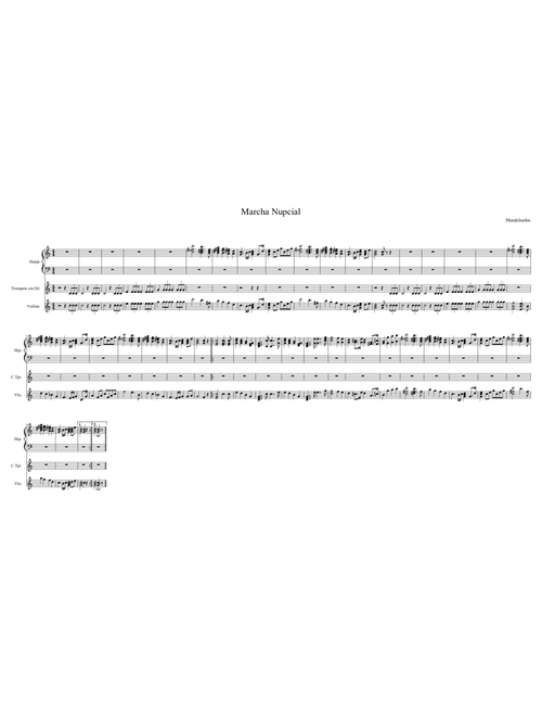 Marcha Nupcial Mendelssohn
