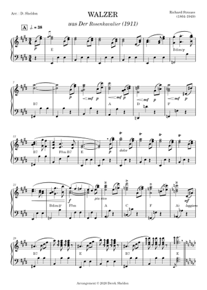 Richard Strauss Der Rosenkavalier Act III Finale (full score