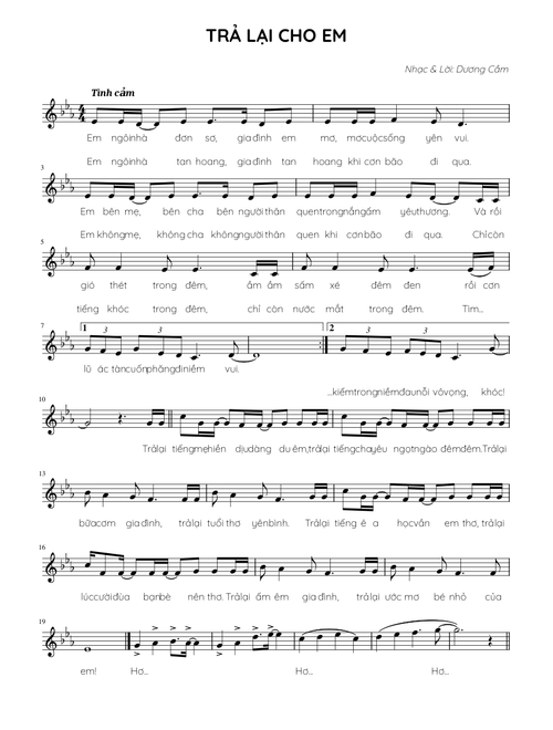 Trả lại cho em – tdat3297