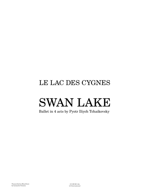Swan Lake - Complete Ballet - Act 2 - 13. The Swans' Dance