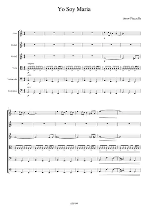 Yo soy Maria - Astor Piazzolla Sheet Music for Piano, Vocals Yo soy Maria - Astor Piazzolla Sheet Music for Piano, Vocals