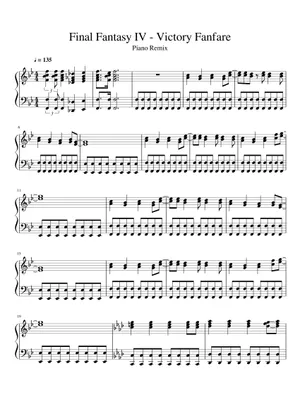 Final Fantasy IV Piano Collection Sheet Music for Piano (Solo Final Fantasy IV Piano Collection Sheet Music for Piano (Solo