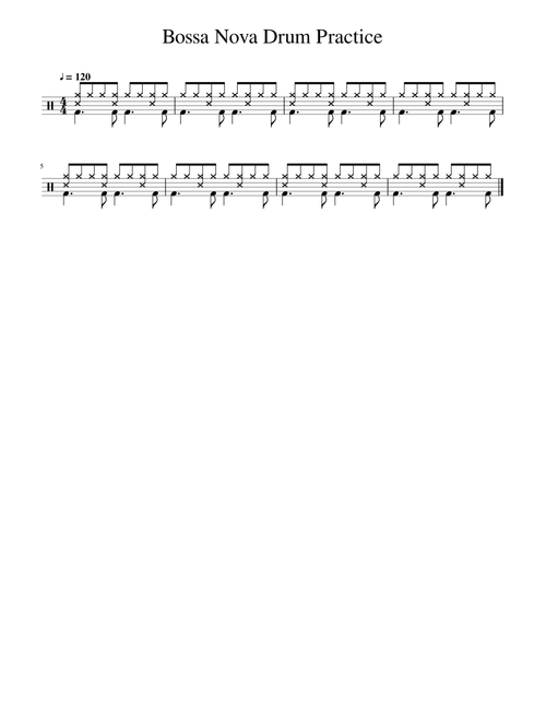 Bossa Nova sheet music by wilschley | Play, print, and download in