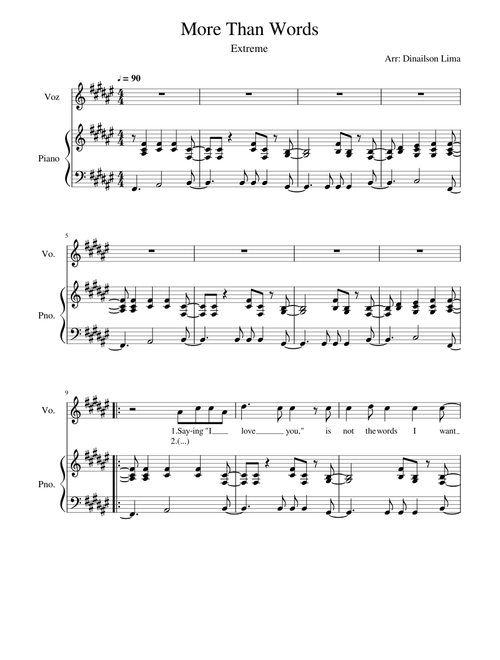 More Than Words - Extreme
