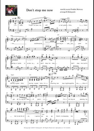 Don't Stop Me Now – Queen(3500-Followers-SP)