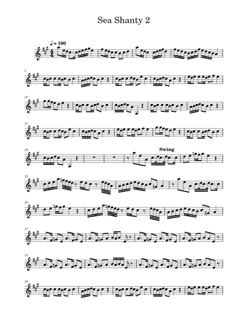 Sea Shanty 2