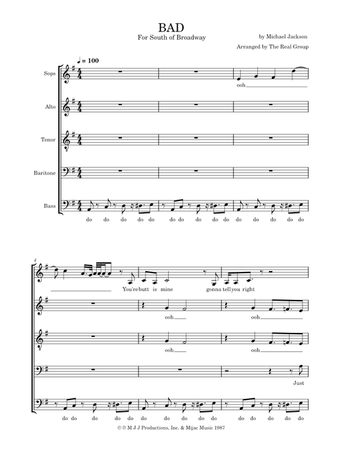 Bad – Michael Jackson
