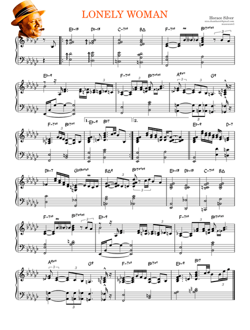 Lonely woman – Horace Silver
