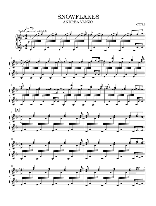 Snowflakes – Andrea Vanzo