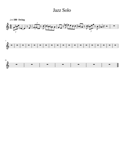 Jazz Solo