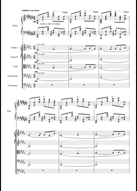 クラシック Ch.V.ALKAN/CONCERTO DA CAMERA Op.10 Free Concerti Da Camera, Op.10 by Charles-Valentin Alkan sheet