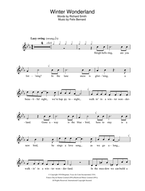 Winter Wonderland - Felix Bernard, Richard Smith (Flute Solo)